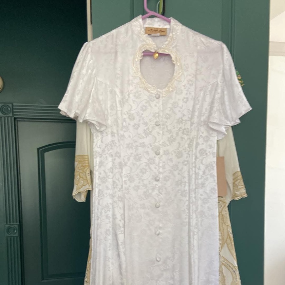 New Frontier White Vintage Dress - with tags!